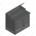 СТОЛ ДЛЯ ПИЦЦЫ HICOLD PZE1-22GN (1/3) (нержавеющий)