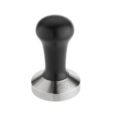 Темпер из нержавеющей стали плоский черный  Ø 57 Motta Темпер из нержавеющей стали плоский черный  Ø 57 Motta