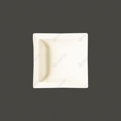 Салатник квадратный RAK Porcelain Classic Gourmet 320 мл, 14 см