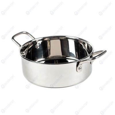Кастрюля без крышки для подачи d 15,3 см, h 5 см, нержавейка, P.L. Proff Cuisine
