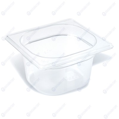 Гастроемкость 1/6*150 мм (176*162*150 мм) 2,4 л, поликарбонат, P.L. Proff Cuisine
