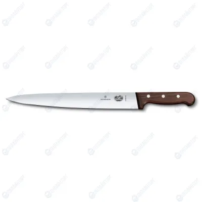 Нож для нарезки ломтиками Victorinox Rosewood 30 см, ручка розовое дерево