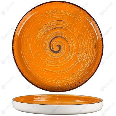 Тарелка с бортом Texture Yellow Circular 28 см, h 3,1 см, P.L. Proff Cuisine