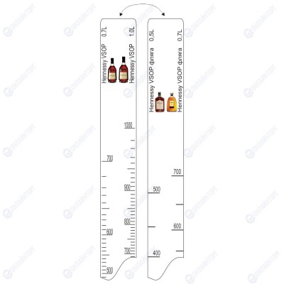 Барная линейка Hennessy VSOP (700мл/1л) / Hennessy VSOP фляга (500мл/700мл), P.L. Proff Cuisine