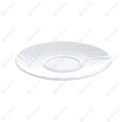 Блюдце Luminarc Trianon 14,5 см,стеклокерамика, белый цвет, ARC, Франция