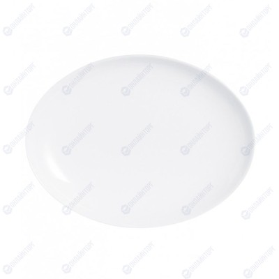 Блюдо овальное Luminarc 33*25 см, стеклокерамика, белый цвет, ARC, Франция (/6/24)