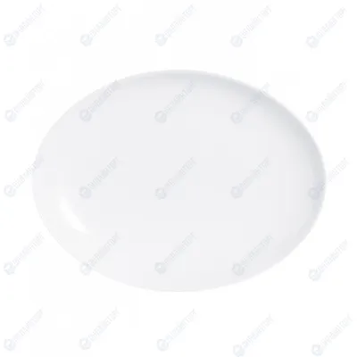 Блюдо овальное Luminarc 33*25 см, стеклокерамика, белый цвет, ARC, Франция (/6/24)