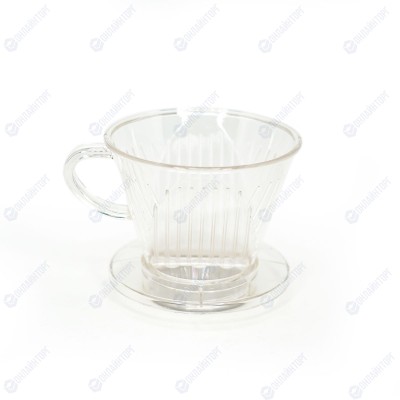 Пластиковый капельный фильтр (дриппер), 2-4 чашки, P.L. Proff Coffee