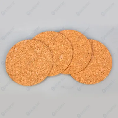 Подставка круглая d=15,2 см, h=1 см, пробковая, 4 шт/уп, P.L. Proff Cuisine