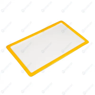 Гастроемкость 1/1-20 (52,5*32*2 см), желтый борт, фарфор, P.L. Proff Cuisine