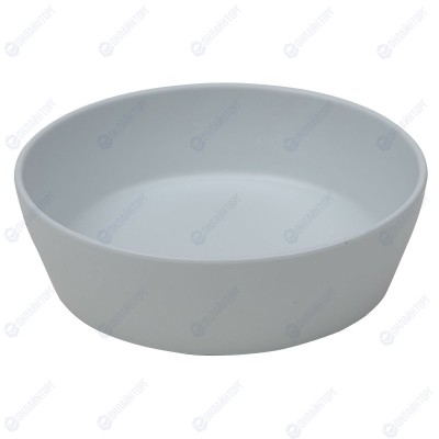 Салатник меламиновый  18*5.3см, 800 мл, Classic White , P.L.