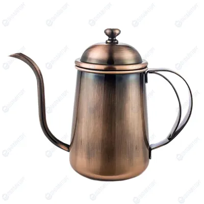 Кофейник 600 мл,цвет-старая латунь,P.L. Proff Coffee