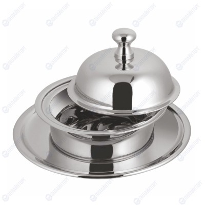 Композиция для подачи икры 15*15*10  P.L.--Hotelware