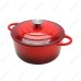 Кастрюля эмалированная с крышкой D=28 СМ, чугун, P.L. Proff Cuisine