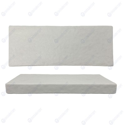 Блюдо для подачи 30*12*3 см,фарфор,белый цвет, матовая поверхность, 