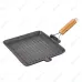 Сковородка чугунная,гриль 26,5*28*2 cм, P.L.-ProffCuisine