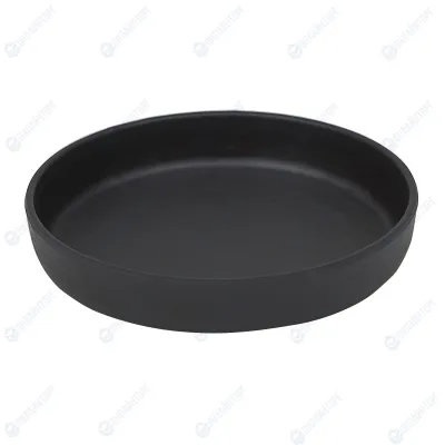 Блюдо,тарелка меламиновая  12*2,6см  P.L. BLACK FINISH