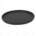 Блюдо,тарелка меламиновая 27*2см  P.L. BLACK FINISH