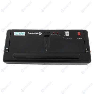 Вакуумный упаковщик DZ-300A Foodatlas Pro (черный)