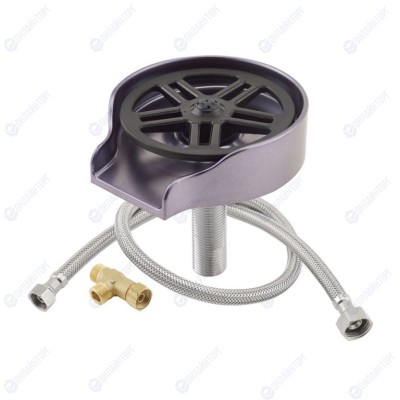 Ополаскиватель для стаканов черный G3/8