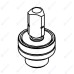 Выпускной клапан CW510L общая длина 27,5, Sanremo арт. 10054462