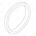 Уплотнительное кольцо нагревательного элемента PTFE D49, Sanremo, арт.10502015