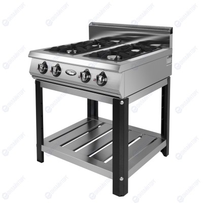ПЛИТА 4 КОНФ. GRILL MASTER Ф4ПГ/800 ГАЗ 50002 (4 конфорки) (газовая)