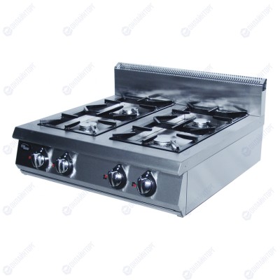ПЛИТА 4 КОНФ. GRILL MASTER Ф4ПГ/800 ГАЗ 50003 (4 конфорки) (газовая)