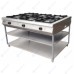 ПЛИТА 6 КОНФ. GRILL MASTER Ф6П2Г/1000 ГАЗ 50060 (6 конфорок) (газовая)