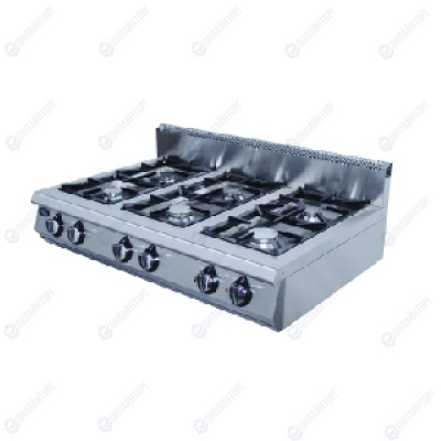 ПЛИТА 6 КОНФ. GRILL MASTER Ф6ПГ/800 ГАЗ 50006 (6 конфорок) (газовая)
