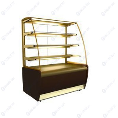 ВИТРИНА КОНДИТЕРСКАЯ KAYMAN K-ВК-900 БРОНЗА