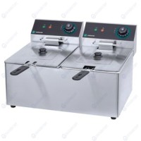 ФРИТЮРНИЦА HURAKAN HKN-FD44N (2 секции) (электрическая)