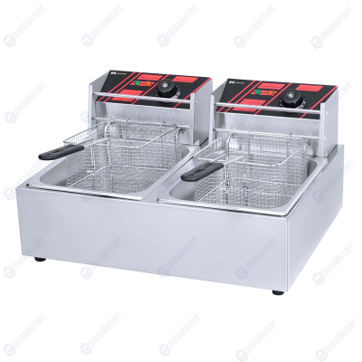 ФРИТЮРНИЦА HURAKAN HKN-FR66L (2 секции) (электрическая)