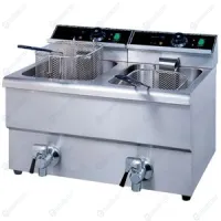 ФРИТЮРНИЦА HURAKAN HKN-FT1212N (2 секции) (электрическая)
