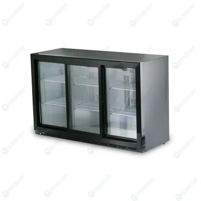 ШКАФ БАРНЫЙ ХОЛОДИЛЬНЫЙ HURAKAN HKN-DB335S