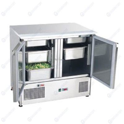 СТОЛ ДЛЯ ПИЦЦЫ SAGI S 900X (нержавеющий)