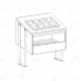 ДИСПЕНСЕР ДЛЯ ХЛЕБА И ПРИБОРОВ APACH CHEF LINE LDBC76
