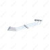 КОМПЛЕКТ НАПРАВЛЯЮЩИХ SELF 700 УГЛОВЫХ APACH CHEF LINE L9878ANG90