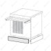 ПЛИНТУС ФРОНТАЛЬНЫЙ SELF 700 APACH CHEF LINE L987804700