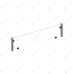 СТЕКЛО ФРОНТАЛЬНОЕ SELF 700 APACH CHEF LINE L961700120