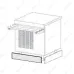 ПЛИНТУС ФРОНТАЛЬНЫЙ SELF 800 APACH CHEF LINE L987804800