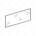 СТЕКЛО ФРОНТАЛЬНОЕ SELF 800 APACH CHEF LINE L960700120