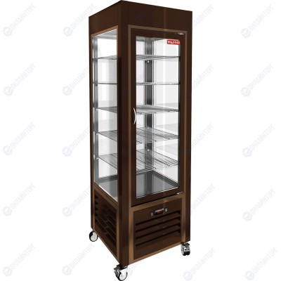 ВИТРИНА КОНДИТ/ВЕРТИКАЛЬНАЯ HICOLD VRC 350 BROWN FR