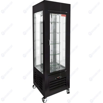 ВИТРИНА КОНДИТ/ВЕРТИКАЛЬНАЯ HICOLD VRC 350 R BLACK