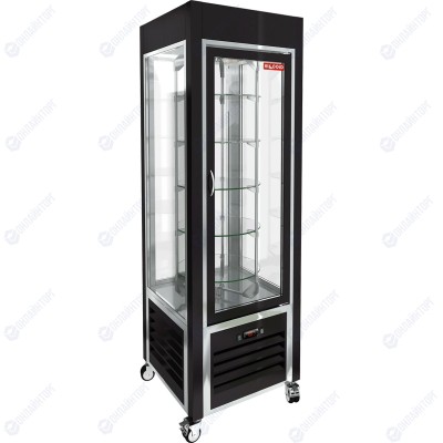 ВИТРИНА КОНДИТ/ВЕРТИКАЛЬНАЯ HICOLD VRC 350 R BLACK FR