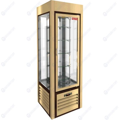 ВИТРИНА КОНДИТ/ВЕРТИКАЛЬНАЯ HICOLD VRC 350 R Sh BEIGE FR