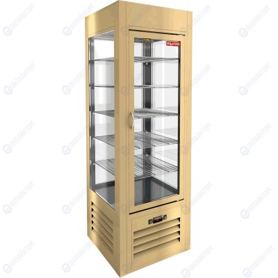 ВИТРИНА КОНДИТ/ВЕРТИКАЛЬНАЯ HICOLD VRC 350 SH BEIGE