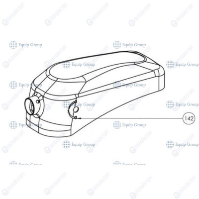 КРЫШКА ДЛЯ МИКСЕРА MINNEAPOLIS PLUTONE 30 CNP30-50403019