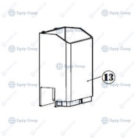 КОЖУХ ЖЕЛОБА ДЛЯ КОФЕВАРКИ HURAKAN ME-717-10110