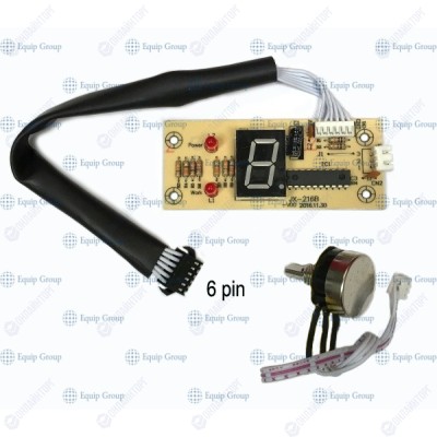 ПЛАТА УПРАВЛЕНИЯ ИНДУКЦИОННОЙ ПЛИТЫ HURAKAN HKN-ICF35DX4, арт. JX-216B